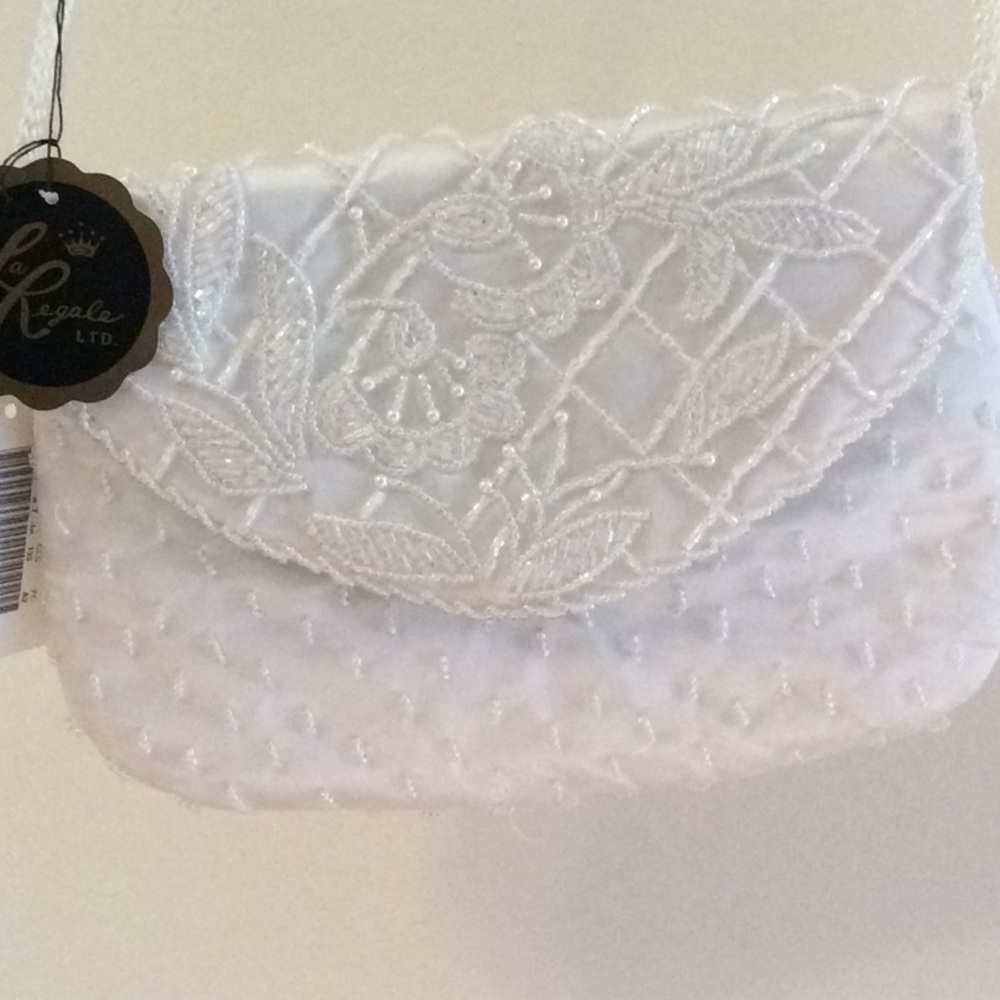 Beaded evening bag
